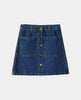 Women Solid A-line Skirt