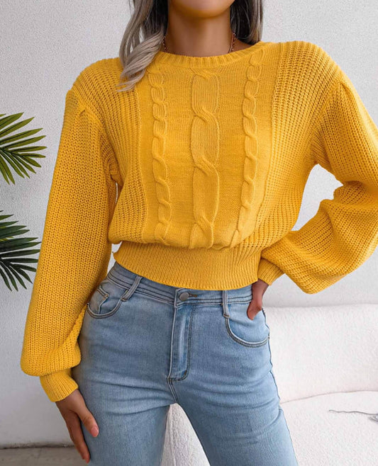 Solid Oversized Sweater